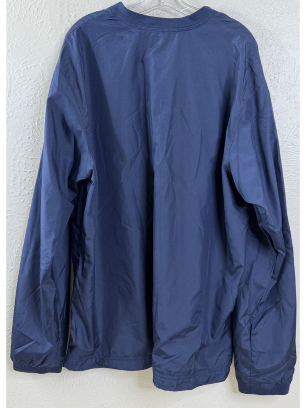 VTG 90s Nike Golf Jacket Men XXL Blue Pullover Windbreaker Crew Neck Nylon EUC - Picture 2 of 10